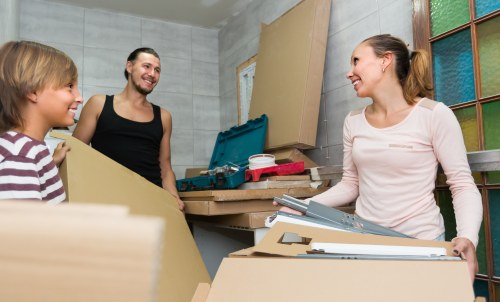 Local removal team planning a move in Highbury street