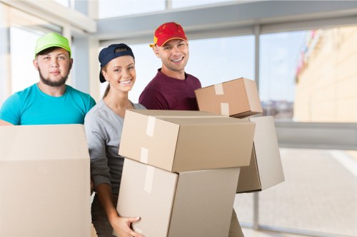 Highbury flat move with careful handling of furniture and boxes