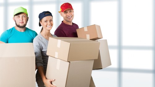 Prepared removal van for a move around Highbury and nearby North London areas
