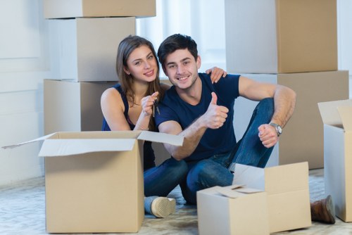 Highbury removal truck hire for loading household items and office equipment