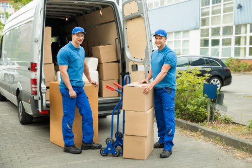 Checklist and packing supplies for a local move in Highbury