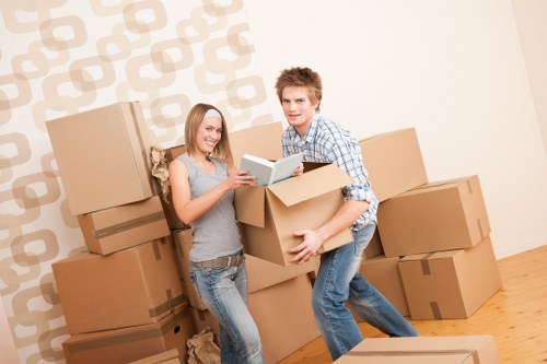 Home removals support for a flat or period property in Highbury