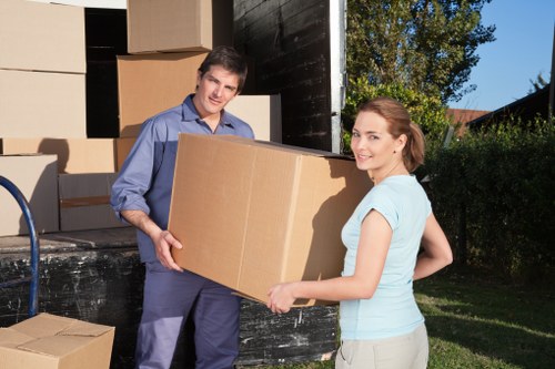 Packing checklist and moving preparation scene for a Highbury home relocation